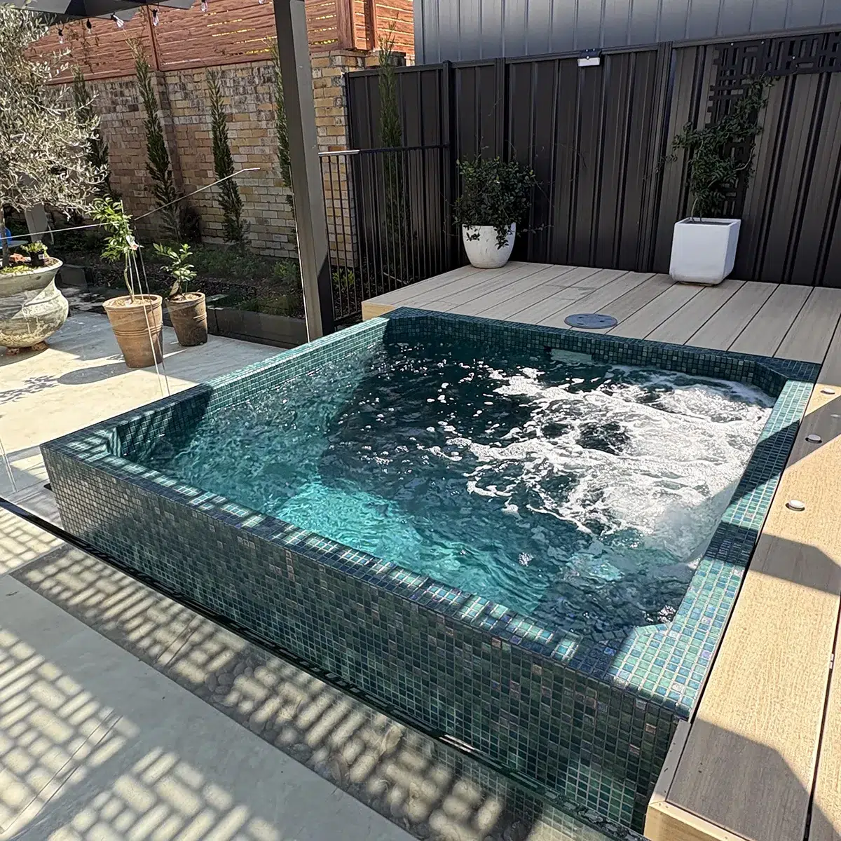 The Zen: A Square Plunge Pool
